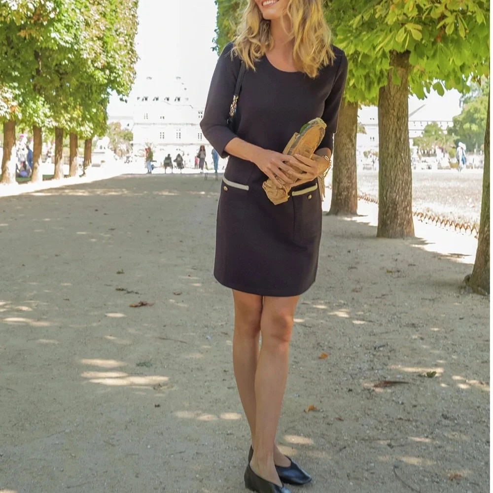 TUCKERNUCK Black Francoise Mod Mini Dress - Picture 8 of 15